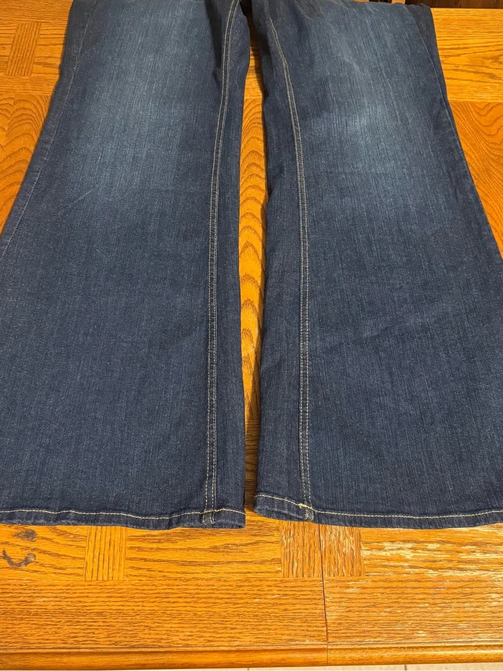 Torrid Low Rise Baggy Flare Vintage Stretch Dark Wash Denim Jeans Sz 14 Tall NWT